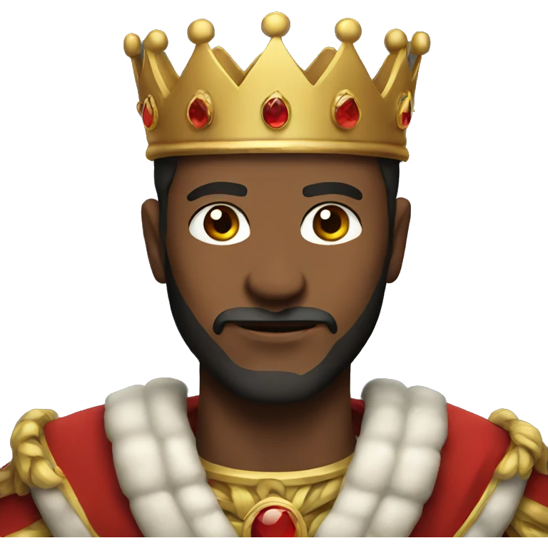 Man with crown emoji