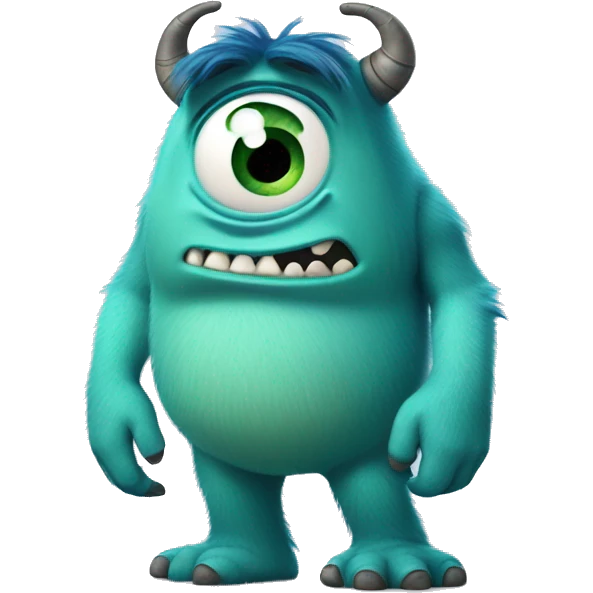 Sad monster inc emoji