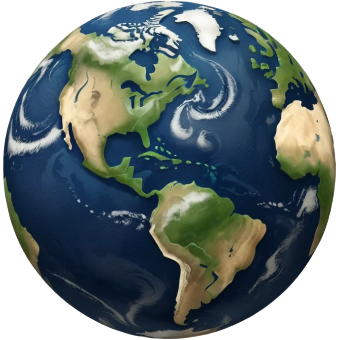 earth black white emoji