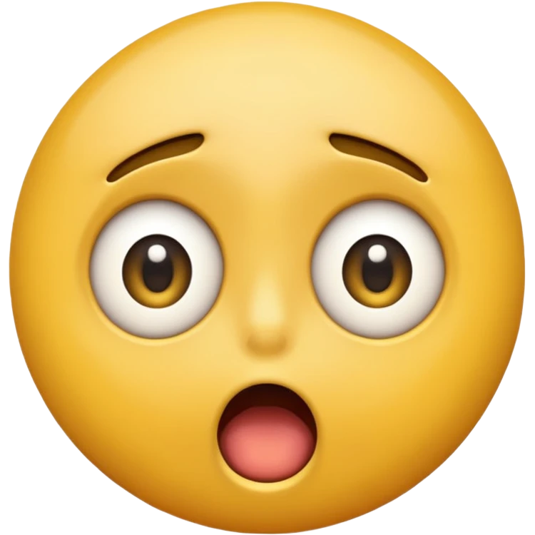 Shocking mamoji face emoji