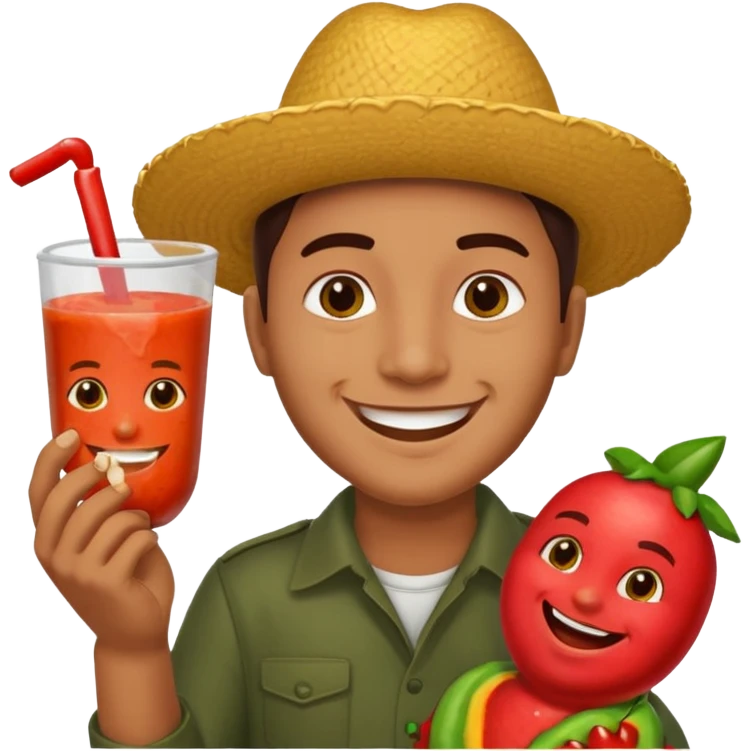 Teorodo con un chamoy emoji