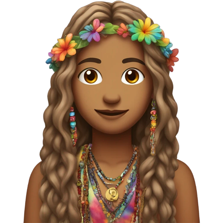 hippie emoji