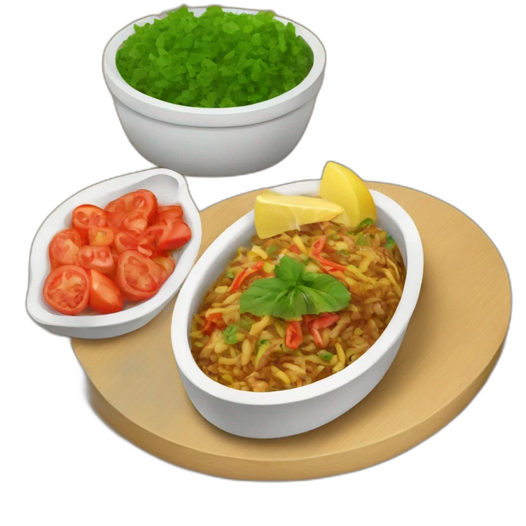 Congolese dish emoji