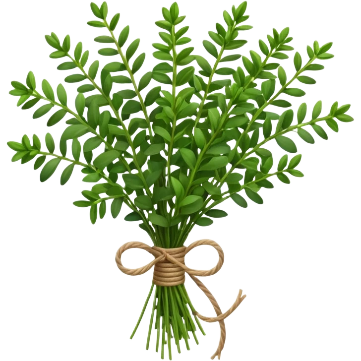 thyme herb bouquet emoji