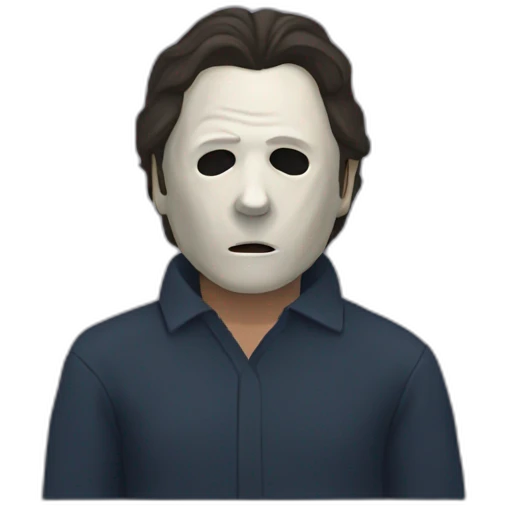 michael myers drunk emoji