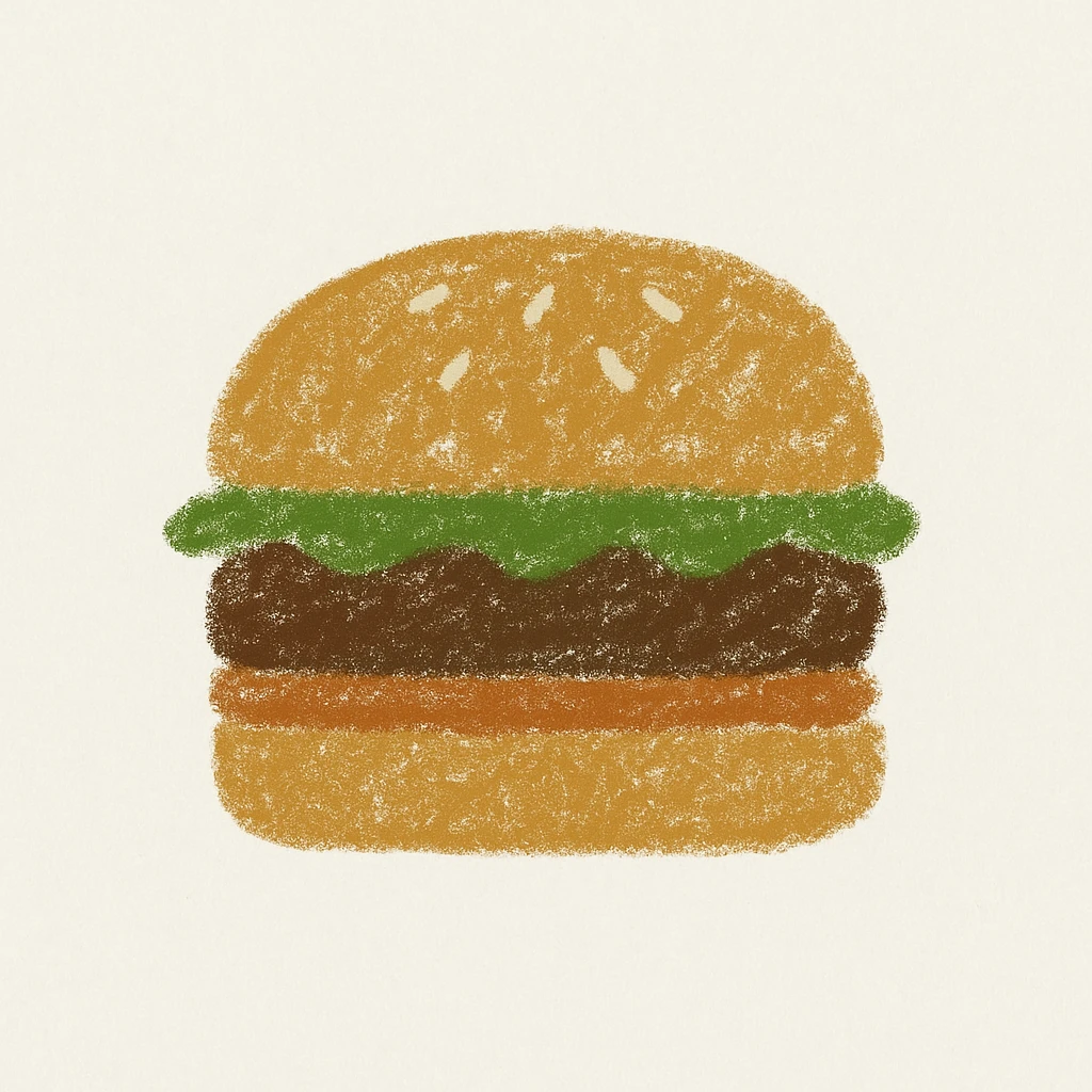 burger emoji