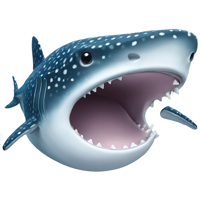 Whale shark  emoji
