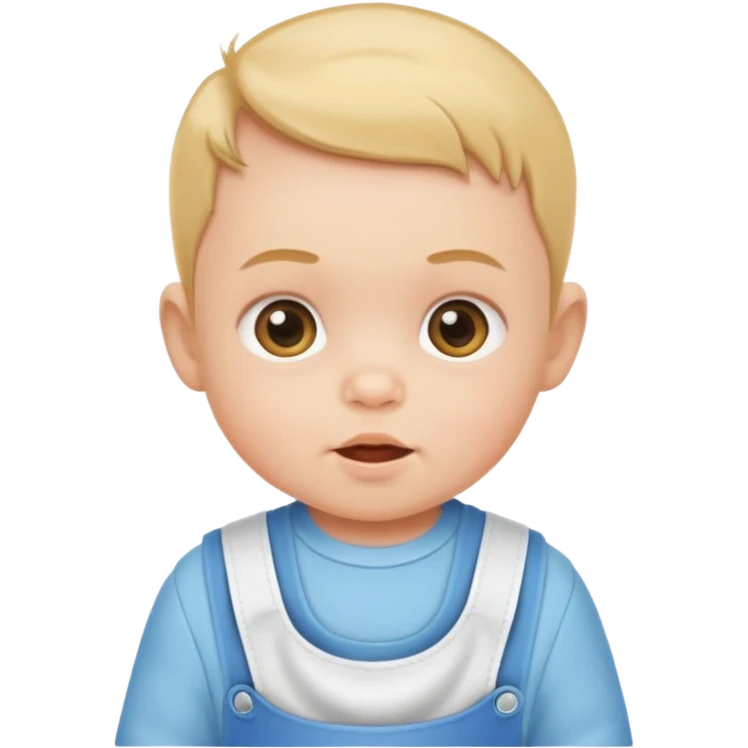 baby with bib emoji