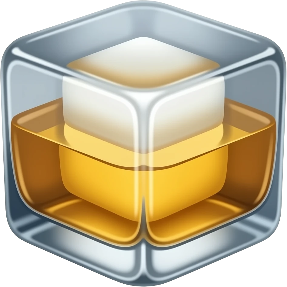 whiskey cube of ice emoji