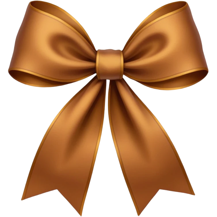 🎀 mude a cor do laço para marrom  emoji