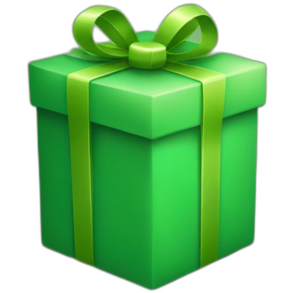 gift green emoji