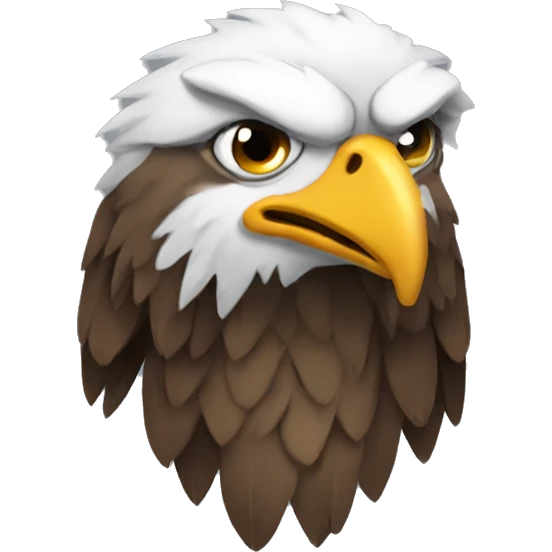 Ugly eagle  emoji
