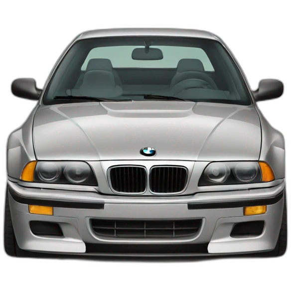 Bmw e36 calypsorot stance emoji
