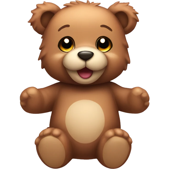 Cute Teddy bear emoji