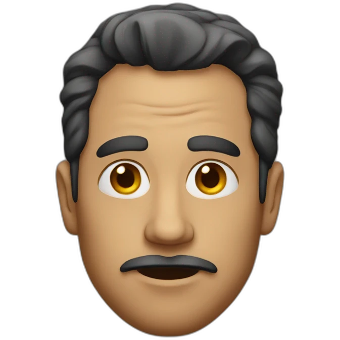 Man Raised eyebrows emoji