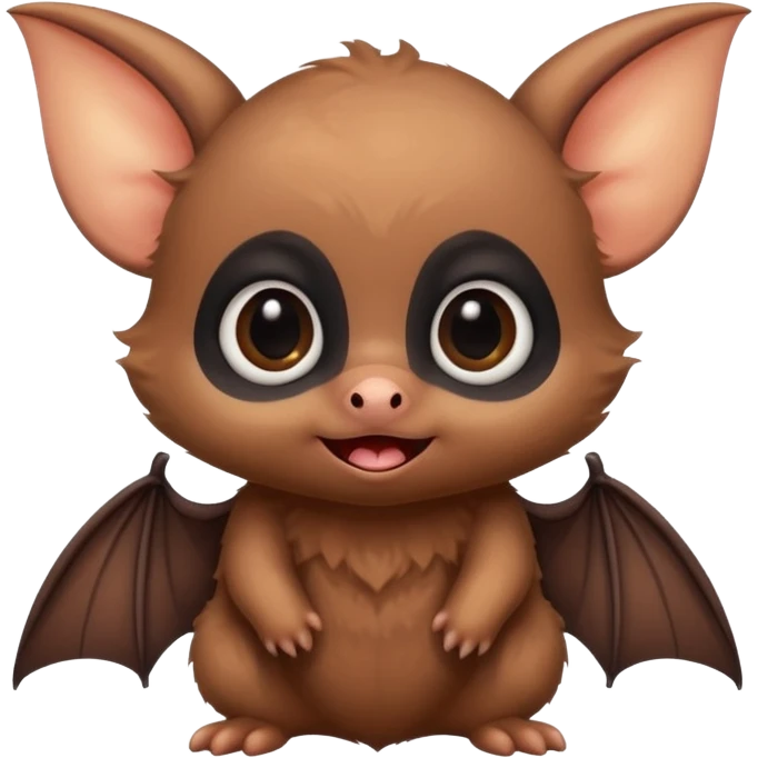 cute baby bat emoji