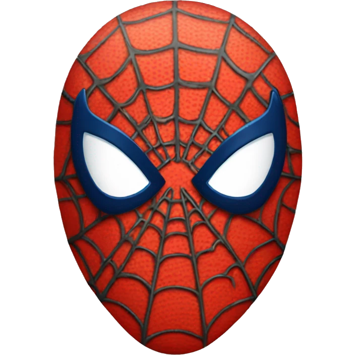 Spiderman mask emoji