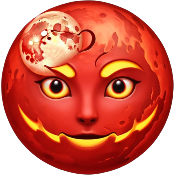 Blood Moon emoji
