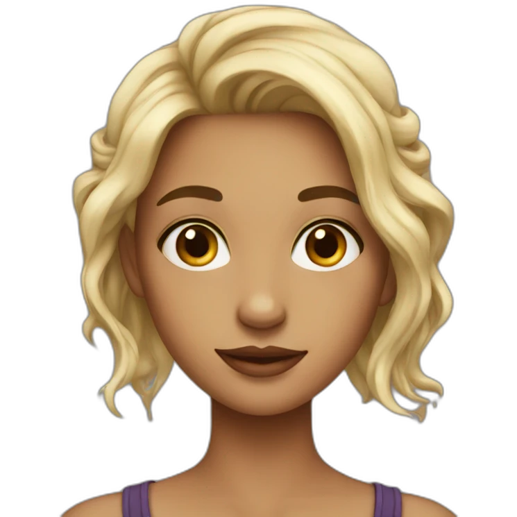 beautiful girl emoji
