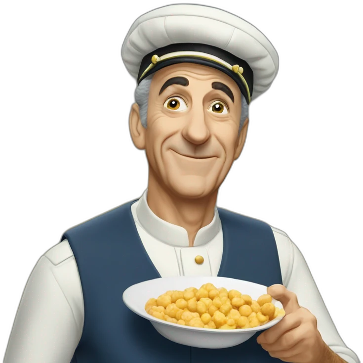 Louis de Funès la soupe aux choux emoji