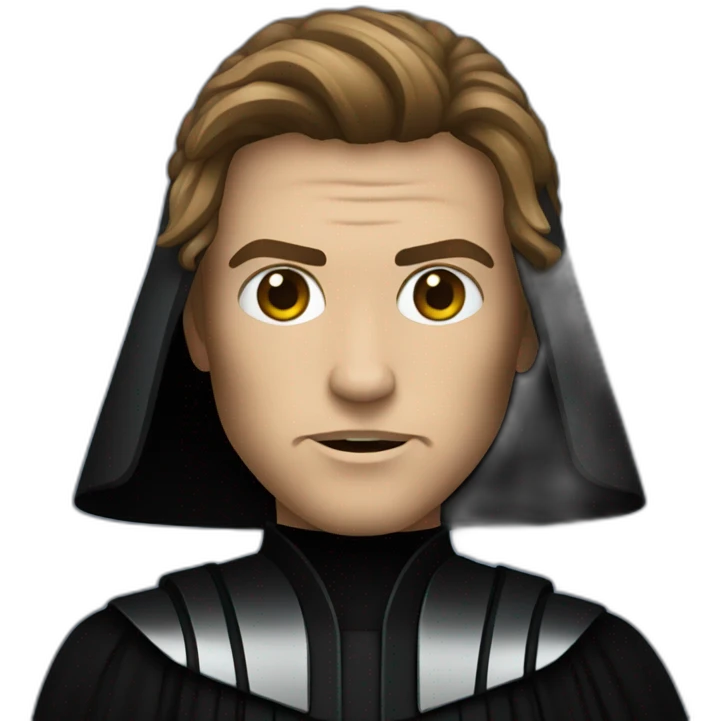 dark vador with anakin emoji