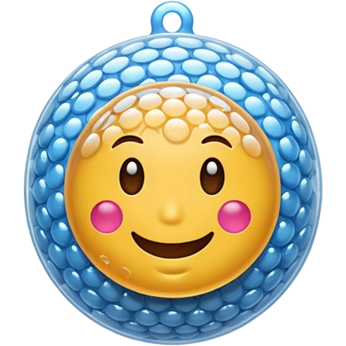 emoji wrapped in bubble wrap emoji