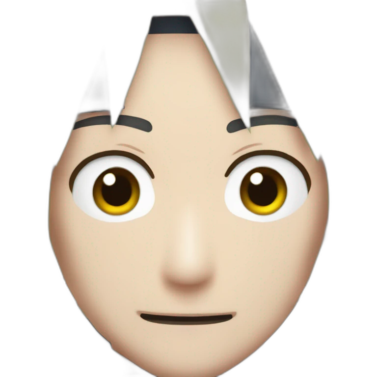 Shikadai Nara Personnage de Naruto qui rigole emoji