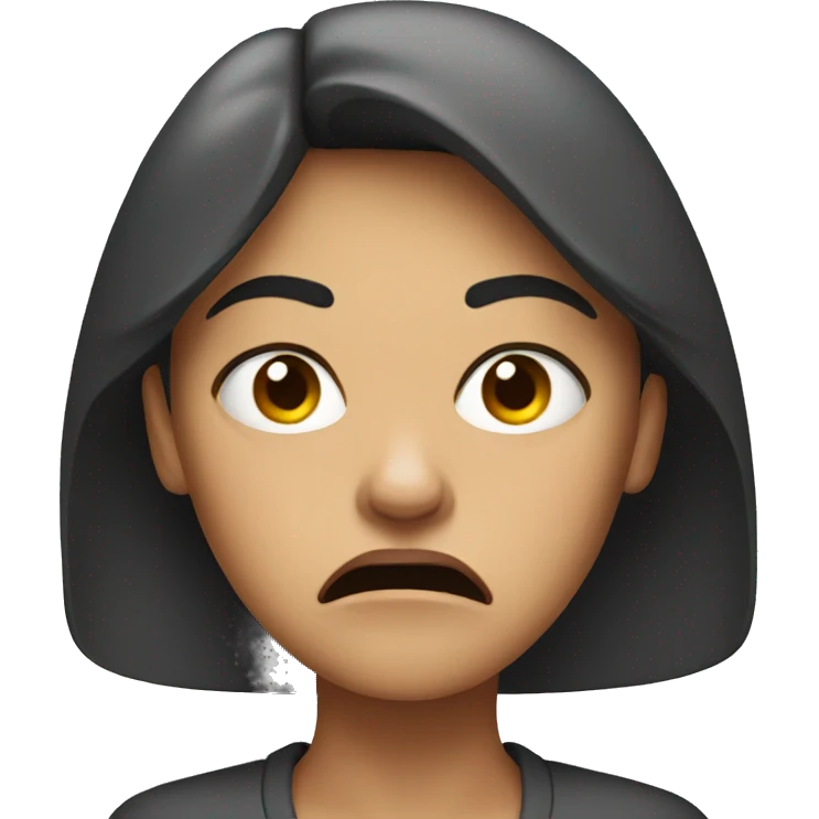 Angry woman emoji