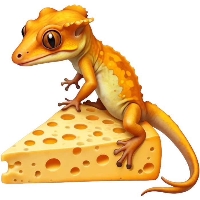 crested gecko moldy cheese emoji