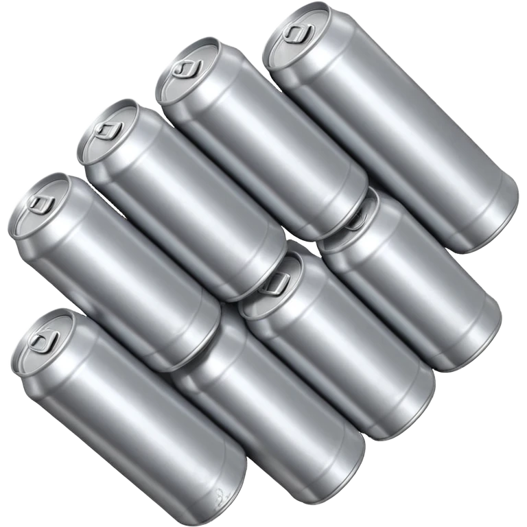 stack of many beer cans emoji