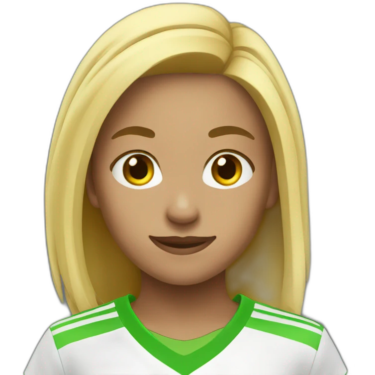alisha player soccer emoji