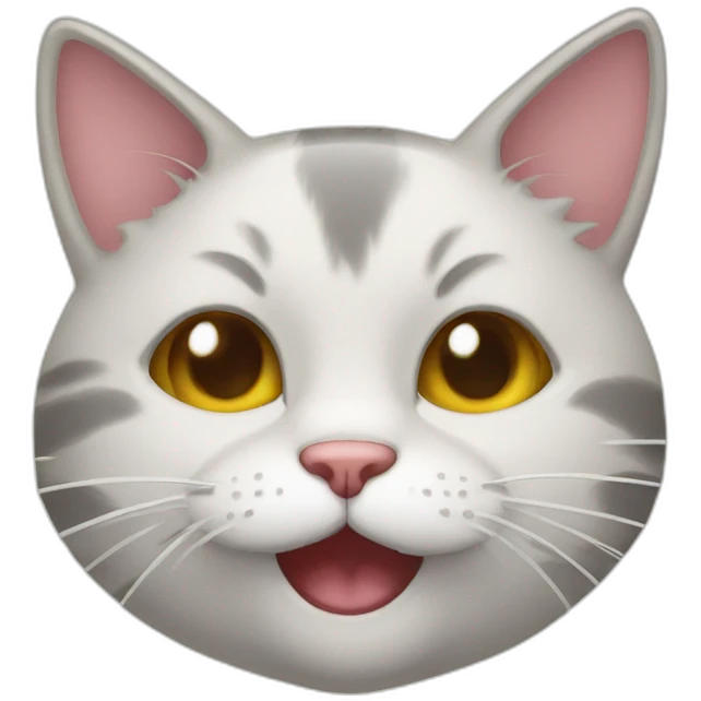 cat winking emoji