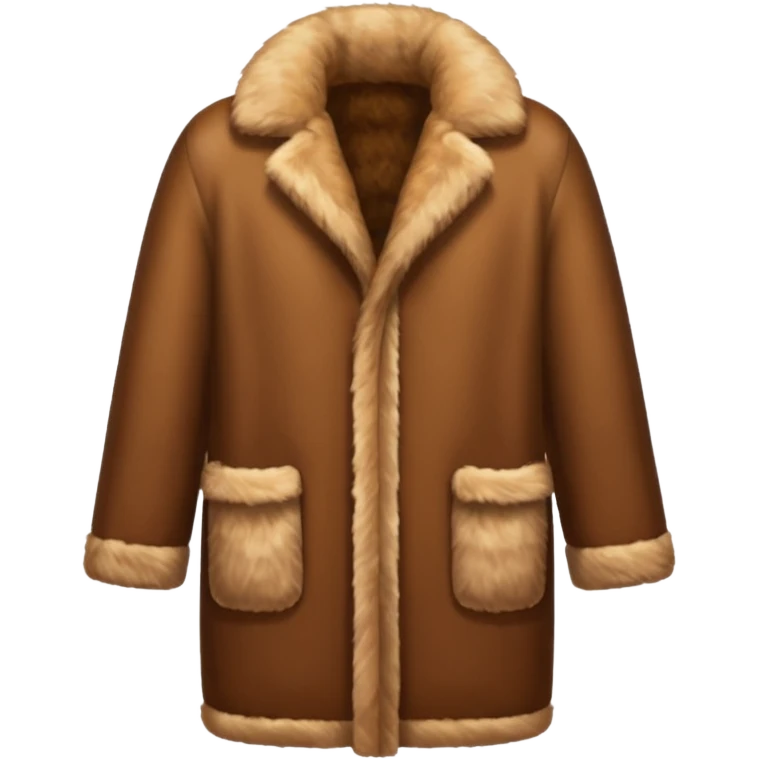 
fur coat emoji