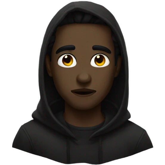 dark aesthetic emoji