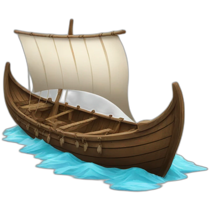 viking boat emoji