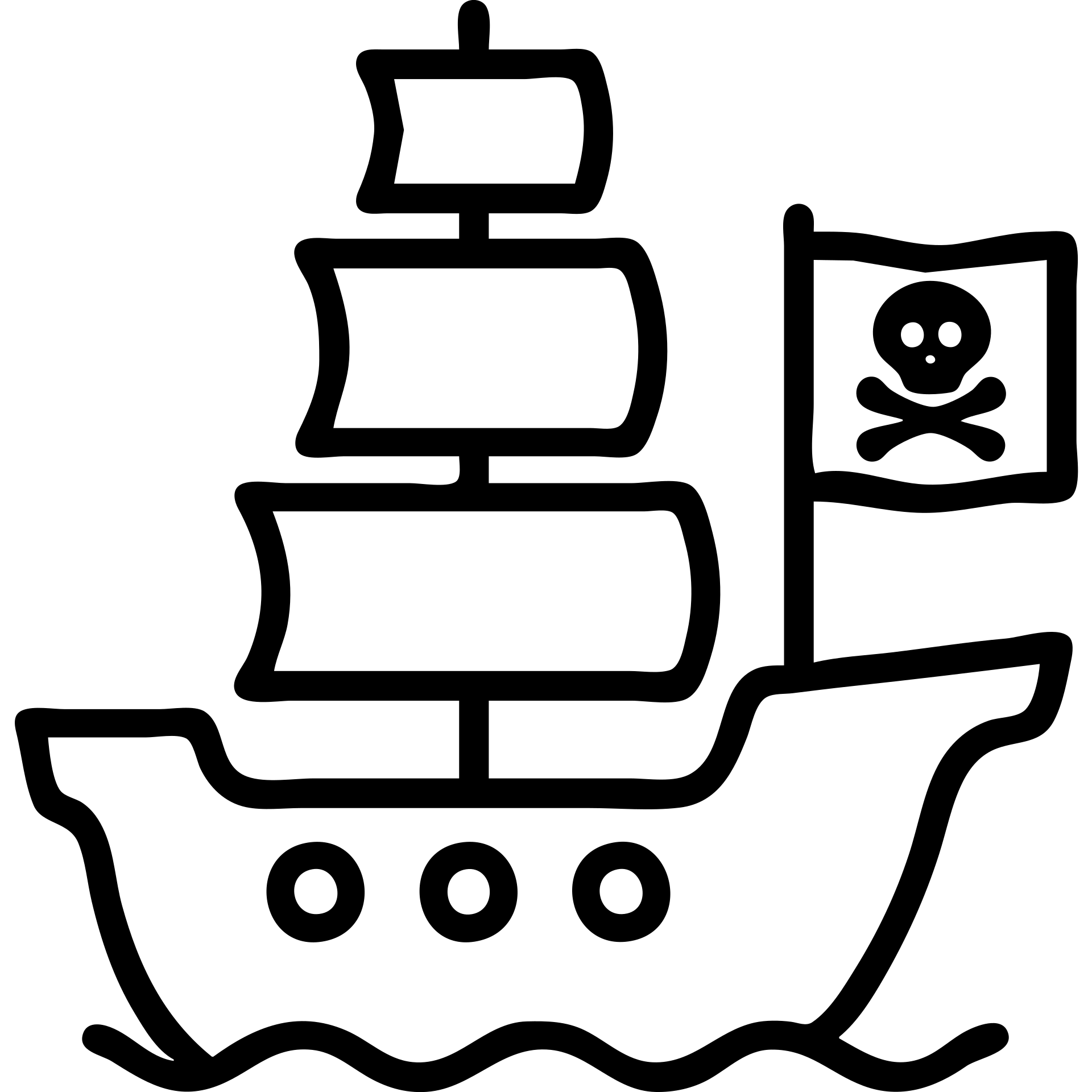 pirate ship, minimal and modern, icon style emoji