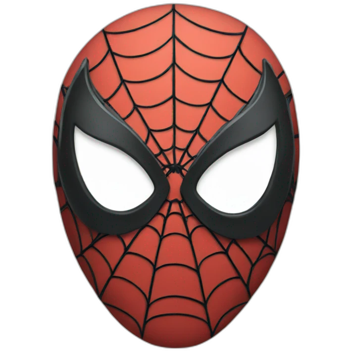 spiderman mask emoji