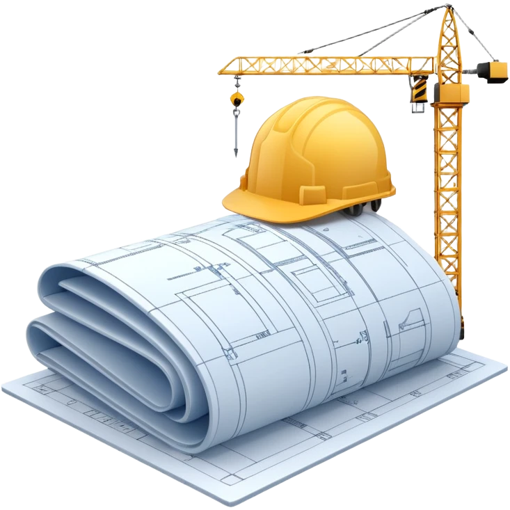 construction plan emoji