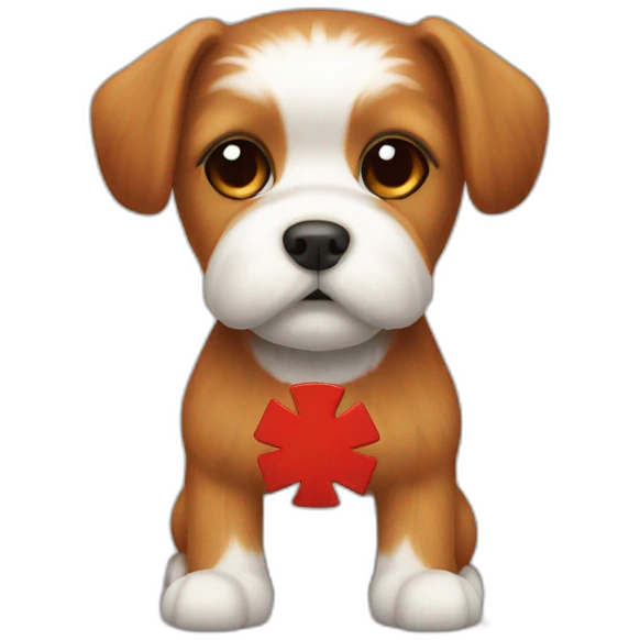 Red Maltese cross emoji