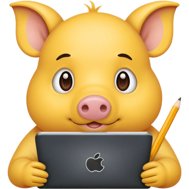 code writing Ginepig emoji
