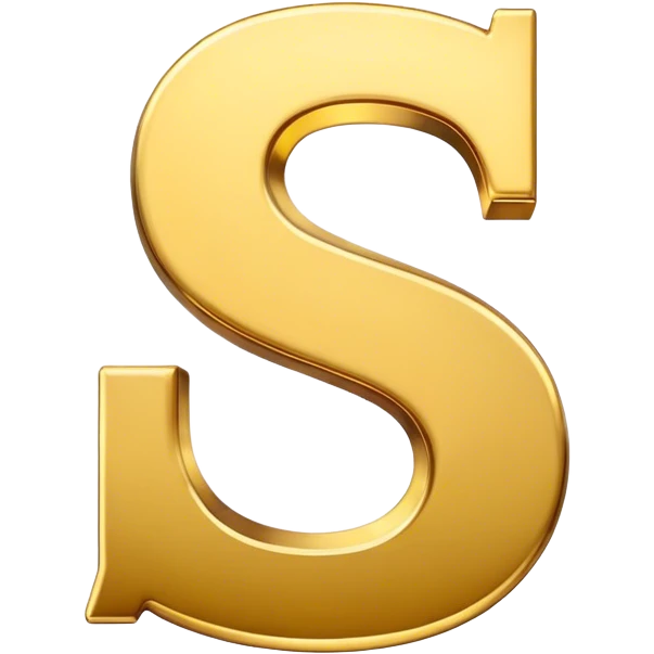 The letter S emoji