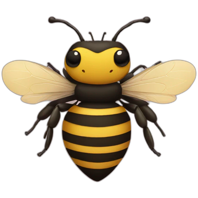 Bee heart emoji