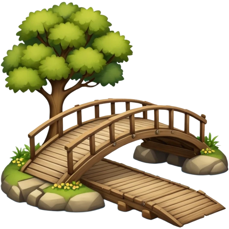 Small park bridge emoji