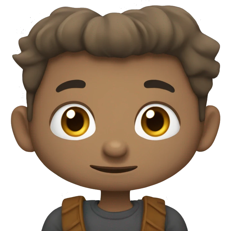 Коричневый олень emoji