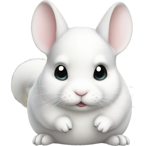 White chinchilla  emoji