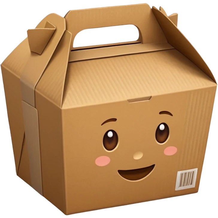 food take away box emoji