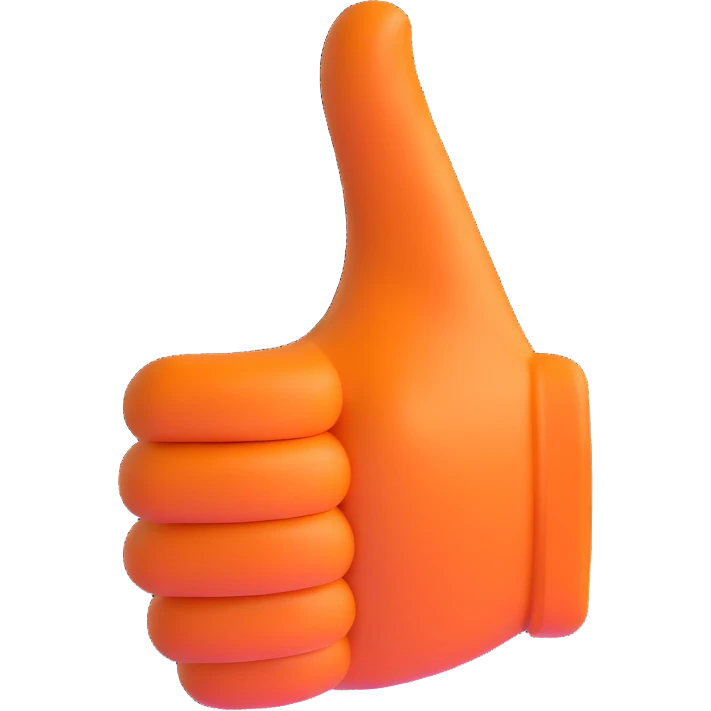 thumbs up emoji