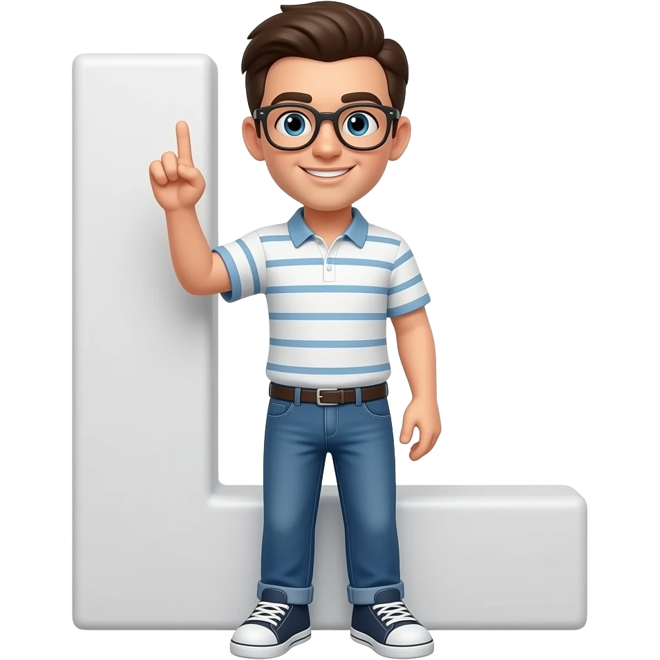 Emogi de fazer o "L" emoji