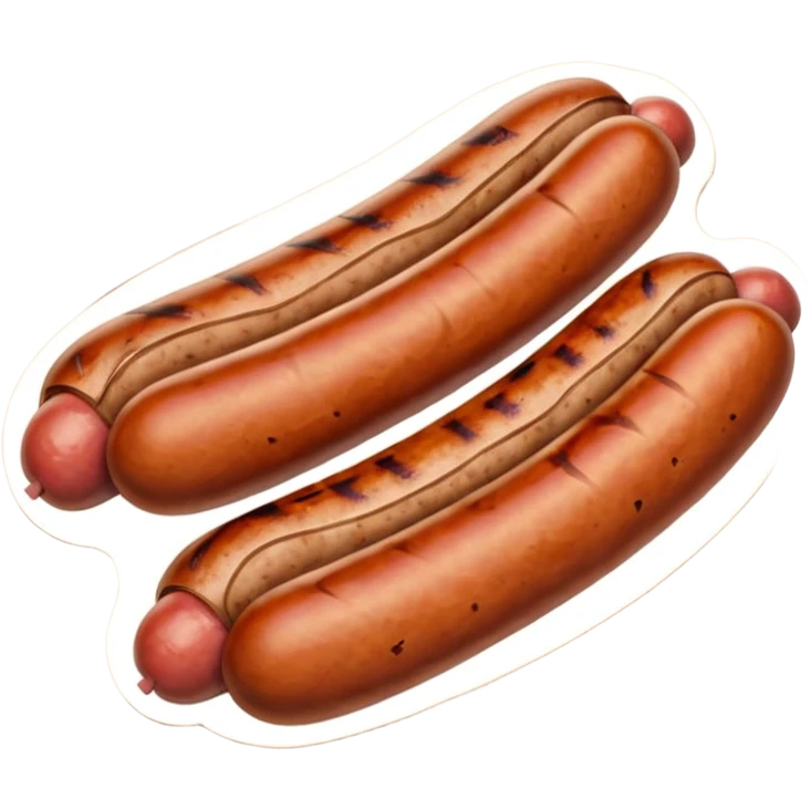 Smoked sausage emoji