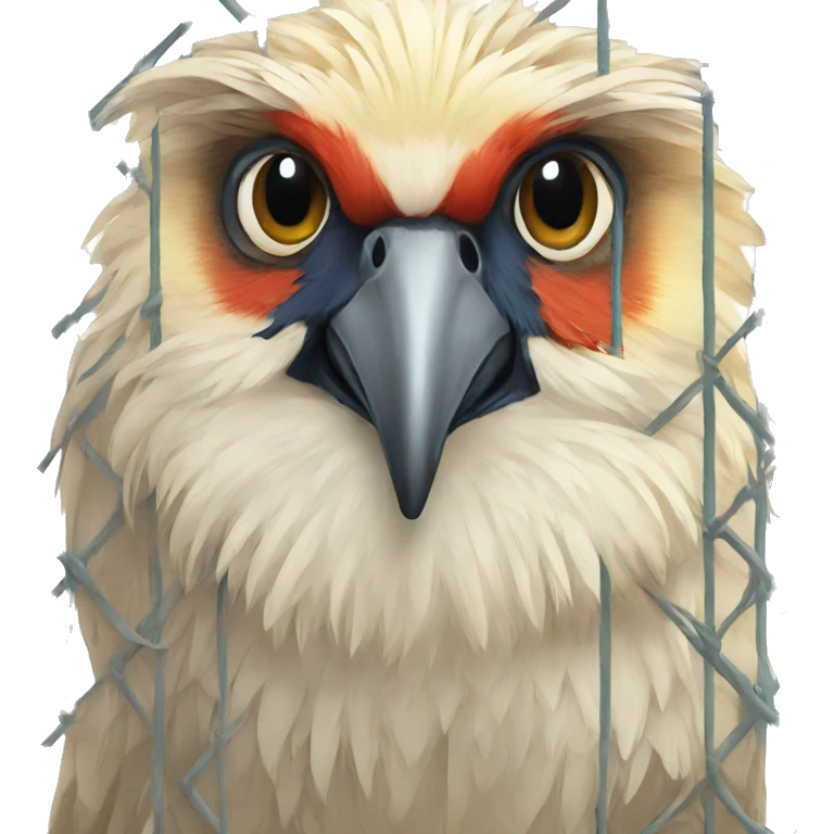 cage for bird emoji
